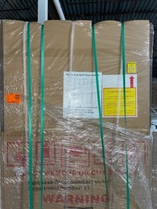 lot 94 image: HUSKY 4-Piece Regular Duty Welded Steel Garage Storage System in Black (78 in. W x 75 in. H x 19 in. D). See Pictures