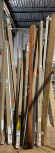 lot 95 image: Assorted Moldings, Spacers & Reducers. Various Kinds & Conditions. See Pictures