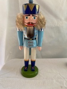 lot 50 image: Set of Three Nutcrackers, Blue, Light Blue and Green
