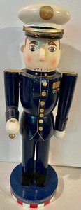 lot 8 image: Baker, Policeman and Santa Nutcrackers