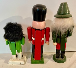 lot 18 image: 3 Unique Nutcrackers