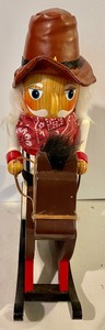 lot 103 image: Rocking Cowboy Nutcracker
