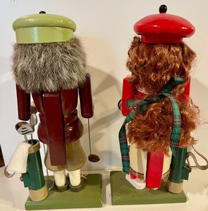 lot 219 image: Great Golf Themed Nutcrackers