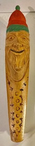 lot 297 image: 4 Carved Wood Nutcrackers