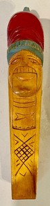 lot 325 image: 3 Carved Wood Nutcrackers