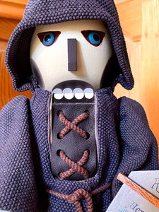 lot 94 image: Limited Edition Christian Ulbricht Nutcracker- Ghost of Christmas Yet to Come