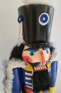 lot 169 image: Erzgebirgische Blue Solider Nutcracker