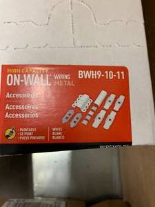 lot 9 image: NEW CASE OF ON-WALL WIRING BRACKETS