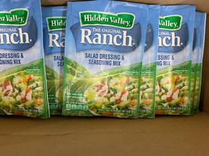 lot 50 image: HIDDEN VALLEY RANCH POWDER PACKETS
