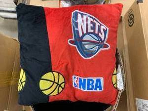 lot 62 image: NEW JERSEY NETS PILLOWS