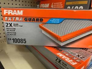 lot 69 image: FRAM EXTRA GUARD AIR FILTER #CA10085