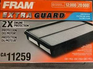 lot 71 image: FRAM EXTRA GUARD AIR FILTER #CA11259