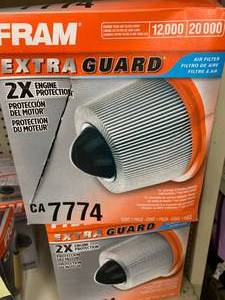 lot 73 image: FRAM EXTRA GUARD AIR FILTER #CA7774