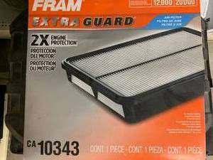 lot 78 image: FRAM EXTRA GUARD AIR FILTER #CA10343