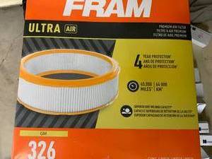 lot 80 image: FRAM ULTRA AIR FILTER #326