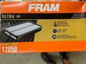 lot 81 image: FRAM ULTRA AIR FILTER #12050