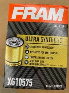 lot 83 image: FRAM ULTRA SYNTHETIC OIL FILTER #XG10575