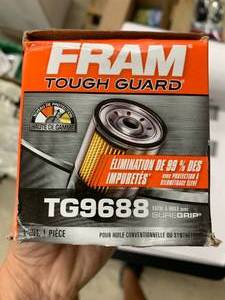 lot 98 image: FRAM TOUGH GUARD OIL FILTER #TG9688