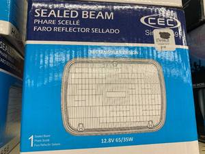 lot 103 image: CEC SEALED BEAM HEADLIGHTS