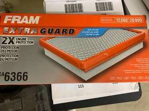 lot 107 image: FRAM EXTRA GUARD AIR FILTER, #CA6366