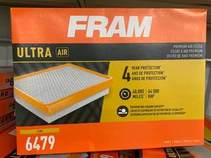 lot 108 image: FRAM ULTRA AIR FILTER, #6479