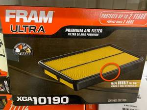 lot 137 image: FRAM ULTRA AIR FILTER #XGA1019010190