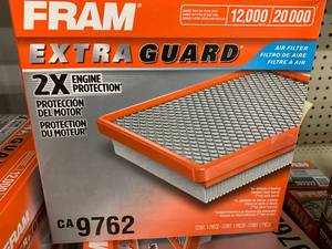 lot 140 image: FRAM EXTRA GUARD AIR FILTER #CA9762
