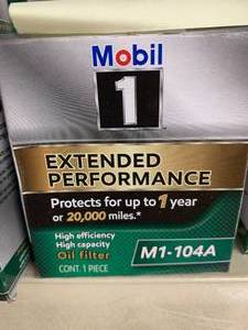 lot 144 image: MOBIL EXTENDED PERFORMANCE OIL FILTER #M1-104A