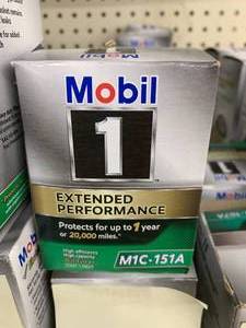 lot 151 image: MOBIL EXTENDED PERFORMANCE OIL FILTER # M1C-151A