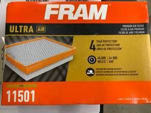 lot 155 image: FRAM ULTRA AIR FILTER #11501