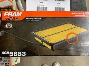 lot 157 image: FRAM ULTRA AIR FILTER #XGA9683