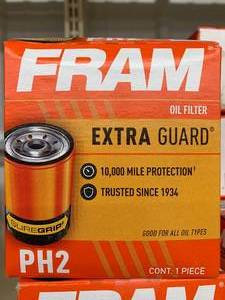 lot 171 image: FRAM EXTRA GUARD OIL FILTER #PH2