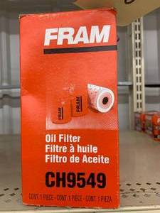 lot 178 image: FRAM OIL FILTER #CH9549