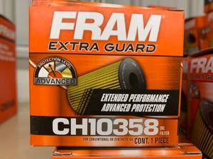 lot 179 image: FRAM OIL FILTER #CH10358