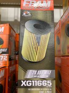 lot 182 image: FRAM OIL FILTER #XG11665