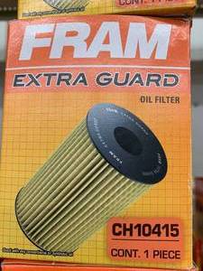 lot 183 image: FRAM OIL FILTER #CH10415