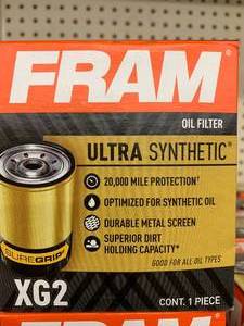 lot 192 image: FRAM ULTRA SYNTHETIC OIL FILTER XG2