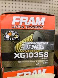 lot 199 image: FRAM ULTRA SYNTHETIC OIL FILTER #XG10358