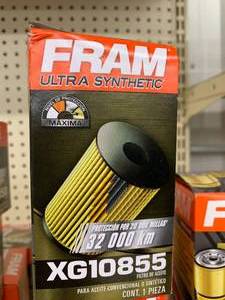 lot 200 image: FRAM  ULTRA SYNTHETIC OIL FILTER #XG10855