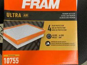 lot 202 image: FRAM ULTRA AIR FILTER #10755