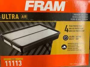 lot 210 image: FRAM ULTRA AIR FILTER #11113