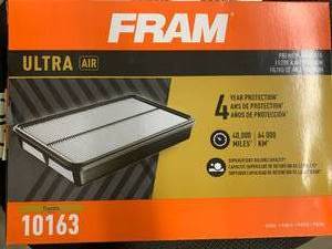 lot 212 image: FRAM ULTRA AIR FILTER #10163
