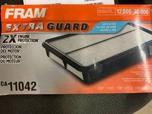 lot 214 image: FRAM EXTRA GUARDULTRA AIR FILTER #CA1104211042