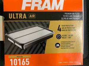 lot 215 image: FRAM ULTRA AIR FILTERS #10165