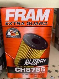 lot 240 image: FRAM EXTRA GUARD OIL FILTER #CH8765