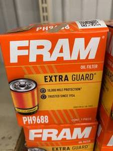 lot 252 image: FRAM EXTRA GUARD OIL FILTER #PH9688