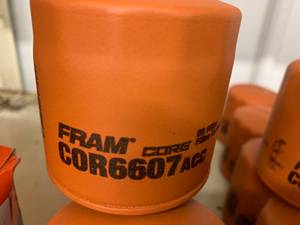 lot 254 image: FRAM CORE OIL FILTER #COR6607ACC