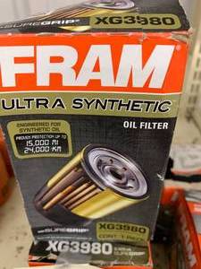 lot 259 image: FRAM ULTRA SYNTHETIC OIL FILTER #XG3980