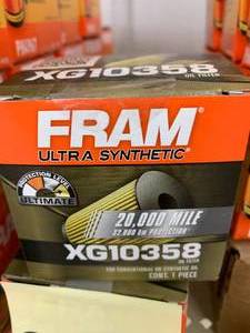 lot 267 image: FRAM ULTRA SYNTHETIC OIL FILTER #XG10358