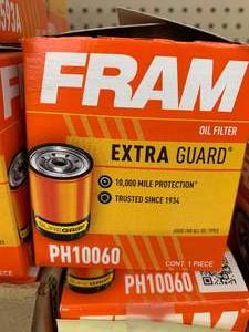 lot 272 image: FRAM EXTRA GUARD OIL FILTER #PH10060